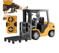 Generisch Remote Control Vehicle - Realistic Alloy Body, Sound Effects Machine, Wireless Construction Truck | Interactive Play Experience for Teens Preschoolers Yard Balcony Living Room Garden