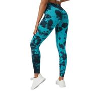 Generisch Retro Drip Tinto Senza Cuciture Maglia Yoga Leggings Stretti Anca Sollevamento Delle Donne A Vita Alta Pantaloni Yoga Nectarina Anca Fitness Sport Pantaloni