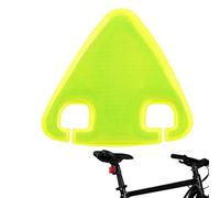 Generisch Riflettente per bicicletta, fanale posteriore riflettente, come segnale di avvertimento notturno, equipaggiamento di avvertimento per bicicletta per aumentare la visibilità per donne e