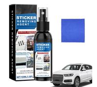 Generisch Rimozione della colla, spray multiuso con panno, 100 ml, sicuro per auto, per camion, auto, auto, SUV, cruscotto, finestra, parabrezza, nastro grasso
