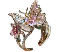 Generisch Ringe Für Freundin Schmetterlingssprache Schmetterling Offenes Ringdesign Sinn für kalten Wind Erweitertes Sinndesign Tabletop Der Ringe Figuren (RG1, One Size)