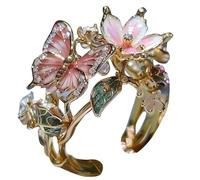 Generisch Ringe Für Freundin Schmetterlingssprache Schmetterling Offenes Ringdesign Sinn für kalten Wind Erweitertes Sinndesign Tabletop Der Ringe Figuren (GD2, One Size)