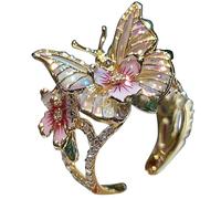 Generisch Ringe Für Freundin Schmetterlingssprache Schmetterling Offenes Ringdesign Sinn für kalten Wind Erweitertes Sinndesign Tabletop Der Ringe Figuren (GD1, One Size)