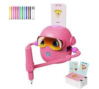 Generisch Robot da colorare, con 100 carte, giocattolo educativo intelligente interattivo, per bambini, per l'arte e il fai da te, per bambini in età prescolare, per l'asilo, gli studenti, le ragazze