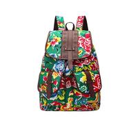 Generisch Roll Top Back Zaini Uomo Zaino Portafoglio Donna Zaini Moda Borse Libri Borse A Tracolla Piccoli Zaini Ragazze Glitter, verde, Taglia unica