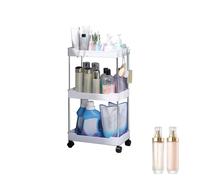 Generisch Rolling Storage Cart - Scaffalatura a rulli per pannolini, organizer multifunzionale con carrelli per acqua minerale, gel doccia, detersivo, organizzato con il nostro scaffale per cart