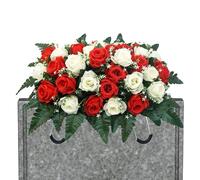 Generisch Rose artificiali per cimitero, decorazione per cimitero
