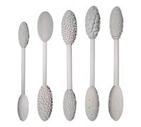 Generisch Rullo di argilla - Rullo strutturale per utensili da ceramica | Set di 5 pezzi multifunzione per progetti principianti, modellazione dettagliata, sculture e lavoro a mano