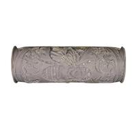 Generisch Rullo per lastre di argilla, rullo per texture per argilla - Rolling Pin Clay Roller Textured Modeling Pattern, fai da te con motivo api degli uccelli, strumenti in ceramica per artigianato