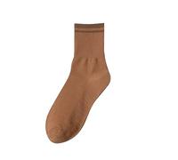 Generisch S Uomo Donna e Uomo Calze Cotone Giapponese Lunghe Stile College Studente Calzini Sportivi Calze Coppia Calze Calze Zanzare, caffè, 18-40