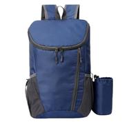 Generisch Sac à Dos Extérieur - Jour 20L Pliable Imperméable | de Montagne Léger pour Aventure, Randonnée, Voyage, Piste, Portage, Nuit, Ranch | Compact Durable Résistant Étanche, Blu scuro,
