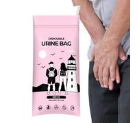 Generisch Sacca per urina da donna, portatile da 900 ml, per uomini, donne, anziani, campeggio, escursionismo, zaino in spalla, auto, viaggio su strada,