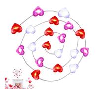 Generisch San, con funzionamento a batteria, illuminazione a forma di cuore, luce d'amore, per interni ed esterni, casa, ufficio, giardino, feste, fattoria, cortile