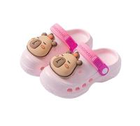 Generisch Sandali da bambina, morbidi, comodi, traspiranti, per spiaggia, piscina, giochi all'aperto e tutti i giorni, Colore: rosa., 28 EU