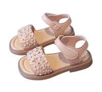 Generisch Sandali da bambina per bambini, comodi cinturini regolabili, leggeri e traspiranti, per il tempo libero, adatti per bambine da due a nove anni, Colore: rosa., 25 EU