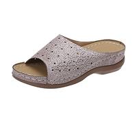 Generisch Sandali da donna 2025 sandali estivi estivi sportivi ortopedici sandali larghi con plateau sandali sportivi scarpe estive spiaggia bellissimi sandali per le donne, Colore: rosa., 39 EU