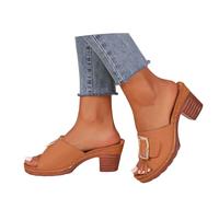 Generisch Sandali da donna: sandali leggeri e antiscivolo, estivi, regolabili, con dita aperte, comode, da yoga, alla moda, leggeri, supporto per arch da donna, plantare ortopedico, antiscivolo