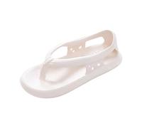 Generisch Sandali da uomo leggeri - Sandali sportivi per le dita, sandali da trekking, morbidi per attività all'aperto, comodi e traspiranti, classici, bianco, 44 EU