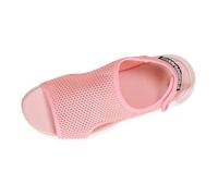 Generisch Sandali estivi da donna, con zeppa, per il tempo libero, con suola spessa e muso di pesce, sandali sportivi traspiranti, Colore: rosso, 41 EU