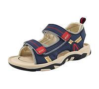 Generisch Sandali estivi leggeri per bambini, scarpe da passeggio con suola antiscivolo, per ragazzi e ragazze, unisex, per attività all'aperto, casual, taglia 20-30, Blu, 35 EU
