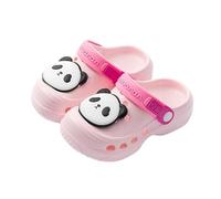 Generisch Sandali primi passi per bambine da 1 a 3 anni, traspiranti, morbidi, comodi, leggeri, per piscina, spiaggia, interni ed esterni, Rosa 1, 23 EU 3X-Stretta
