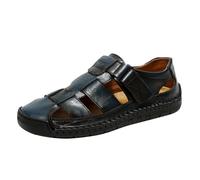 Generisch Sandali sportivi da uomo, comodi, traspiranti, con cinghie regolabili, per passeggiate, escursioni, spiaggia, Blu, 39 EU
