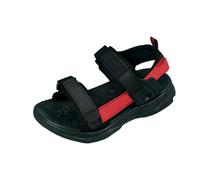 Generisch Sandali sportivi per bambini e ragazzi sandali da spiaggia all'aperto sandali classici neri sandali classici traspiranti resistenti all'usura scarpe da ginnastica alla moda aperte sandali