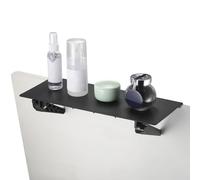 Generisch Scaffalatura per cavi - Supporto per monitor | Regolabile per TVS - Media box 13 " Flat Panel Mount | Memoria ABS nera per console di gioco router soundbar Home Decor