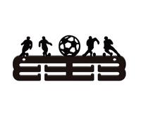 Generisch Scaffale di presentazione per trofei | Supporto montato a parete con ganci e cuscinetti adesivi,Gancio per i premi di corsa per la presentazione - Per corridori di calcio, baseball