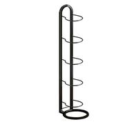 Generisch Scaffale portaoggetti per pallacanestro, supporto per palline sportive, design salvaspazio a più ripiani, organizer per pallacanestro, pallavolo, calcio, palestra, cortile interno, scuola