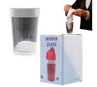 Generisch Scarf Magic Props - ABS 12 x 8 cm | Classic Magician Silk Scarf Trick Cup | Smooth Appearing Disappearing Interactive Illusion Toy for Kids Adults Family Parties Performance Stage Use