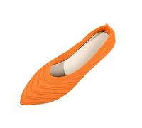 Generisch Scarpe ballerine da donna, in pizzo, lavorate, con zeppa, con supporto per l'arco plantare, per camminare, affari, per il lavoro e la vita quotidiana