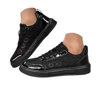 Generisch Scarpe basse da donna, eleganti, con lacci, senza lacci | Scarpe da corsa in tessuto a rete, leggere, traspiranti, chiuse, per il tempo libero, antiscivolo, da donna, da barca