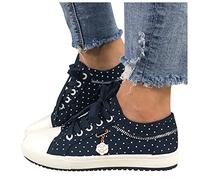 Generisch Scarpe basse da donna, in rete, leggere, comode, estive, per costume tradizionale bavarese, stile bavarese, scarpe da ginnastica in rete, scarpe da ginnastica bianche, eleganti