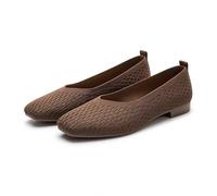 Generisch Scarpe basse da donna, morbide, traspiranti, con lacci, leggere, comode, con pizzo, con fiocco, casual, primavera, estate, passeggiate, uso quotidiano, attività all'aperto, caffè, 40 EU