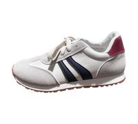 Generisch Scarpe basse da donna, suola in gomma, antiscivolo, con lacci, alla moda, semplici, morbide, per il tempo libero, per corsa, jogging, sport, Blu, 40.5 EU