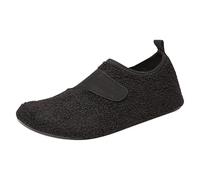 Generisch Scarpe casual da donna, leggere, a piedi nudi, comode ed eleganti, casual, piatte, antiscivolo, per tutti i giorni e il tempo libero, 02 nero, 36 EU