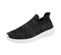 Generisch Scarpe casual da ginnastica da uomo, scarpe da corsa, scarpe da ginnastica da uomo, da tennis, fitness, jogging, per il tempo libero, da uomo, da passeggio, da ginnastica, Nero , 43 EU