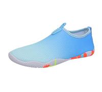 Generisch Scarpe da bagno da donna e uomo, ad asciugatura rapida, da nuoto, traspiranti, per spiaggia, piscina, surf, yoga, morbide e leggere, Menta Verde F, 36 EU