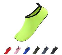 Generisch Scarpe da bagno da donna e uomo, da spiaggia, da surf, traspiranti, da nuoto, ad asciugatura rapida, per sport acquatici, verde, 36 EU