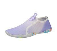Generisch Scarpe da bagno da donna e uomo, scarpe da nuoto, estive da spiaggia, ad asciugatura rapida, scarpe da surf per mare, traspiranti, antiscivolo, scarpe da mare, Lilla A, 38 EU