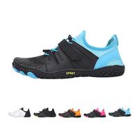 Generisch Scarpe da bagno da uomo e da donna, ad asciugatura rapida, da surf, da piscina, morbide e antiscivolo, per attività all'aperto e al chiuso, Blu, 41 EU