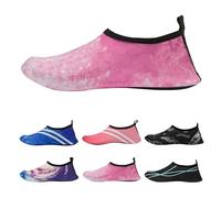 Generisch Scarpe da bagno unisex da uomo, scarpe da nuoto da donna, ad asciugatura rapida, per attività all'aperto, scarpe da spiaggia e acqua, vestibilità comoda, Rosa acceso., 36 EU