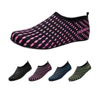 Generisch Scarpe da bagno unisex: scarpe da acqua, ad asciugatura rapida, scarpe da nuoto, scarpe da uomo, in neoprene, scarpe da spiaggia antiscivolo, scarpe da surf leggere, Lilla, 36 EU
