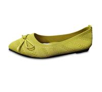 Generisch Scarpe da corsa da donna per il tempo libero, comode e piatte per l'uso quotidiano, perfette per la primavera ed estate, combinabili con pantaloncini e jeans, verde, 40 EU