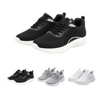 Generisch Scarpe da corsa da donna, per il tempo libero, leggere e comode, traspiranti, in memory foam, con lacci, per il tempo libero