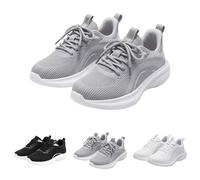 Generisch Scarpe da corsa da donna, per il tempo libero, leggere e comode, traspiranti, in memory foam, con lacci, per il tempo libero