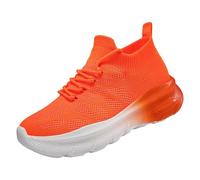 Generisch Scarpe da corsa da donna, traspiranti, scarpe da ginnastica ortopediche, antiscivolo, da corsa, da jogging, in rete, leggere, da jogging, da jogging, Colore: arancione., 43 EU