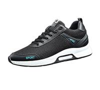 Generisch Scarpe da corsa da uomo con regolazione dell'altezza integrata, tomaia in rete traspirante, design leggero con lacci per una galleggiabilità invisibile, scarpe versatili per il tempo libero