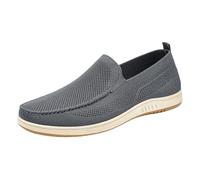 Generisch Scarpe da corsa da uomo, nere, traspiranti, per il fitness, per il tempo libero, leggere, morbide e antiscivolo, comode scarpe da trekking, da jogging, grigio., 40 EU